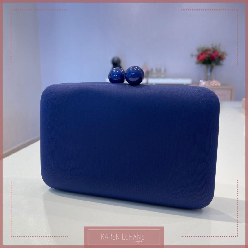 BOLSA CLUTCH AZUL