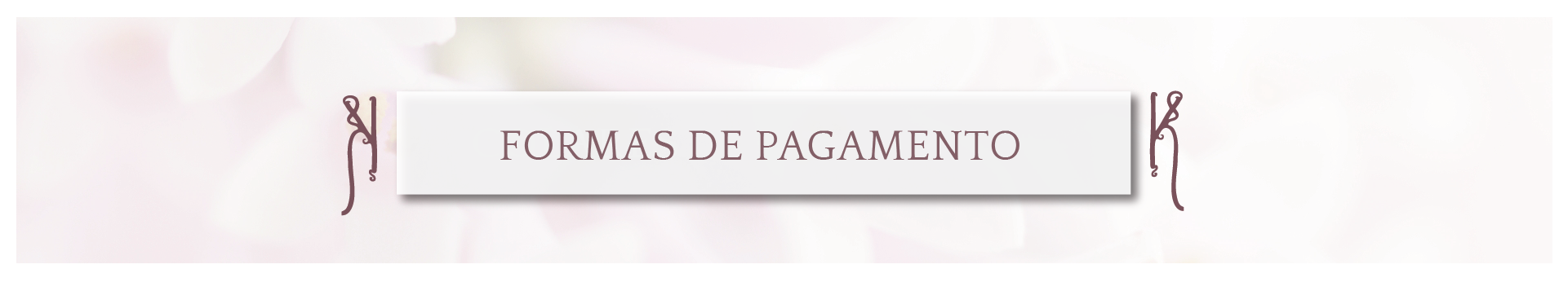 Formas de Pagamento